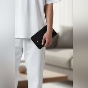 Swiss Peak Leather  Large Wallet Case for Phone , CC , Pen , Holder  Frid Safe